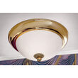 Plafoniera clasica alama Aur 24k 2xE14/40W, Empire DL 7-085/2/26 Gold-Opal Orion